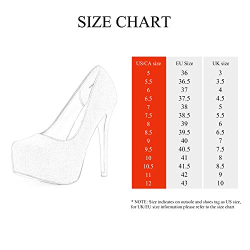 Women's Swan-30 Black Suede High Heel Platform Dress Pump